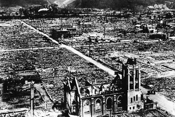 Church intac Atomic Bomb Hiroshima Japan